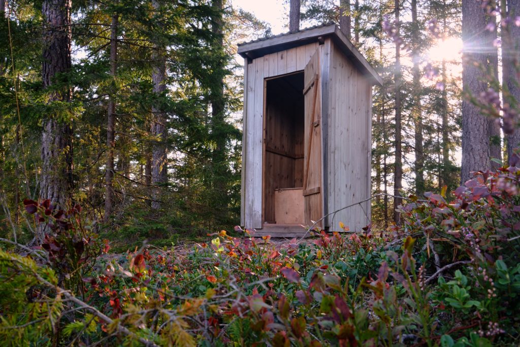 Zwischenhalt, um noch schnell ein Klofoto mitzunehmen
